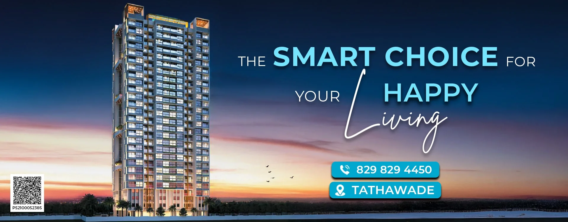 Harivishva Infinia Tathawade Desktop Banner